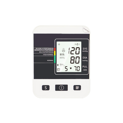 3.5in Ev Tıbbi Kan Basıncı Monitörleri Üst Kol Bp Monitörü 0 ila 290mmHg