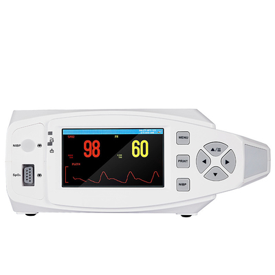 TFT Medical Çok Parametreli Veteriner Monitörü Hasta Monitörü Taşınabilir SpO2 EKG