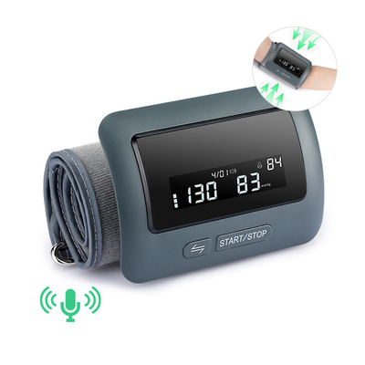 Voice Smart Bluetooth Kan Basıncı Ölçer Otomatik Üst Kol Ev BP Monitörü