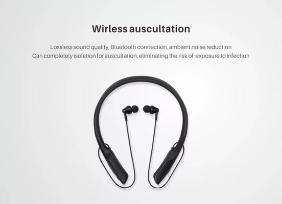 Profesyonel Ev Tıbbi Cihazları Bluetooth Akıllı Usb Dijital Kablosuz Stetoskop
