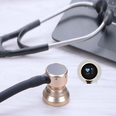 En Yeni Hastane Doktor Steteskopları Paslanmaz Usb Akıllı Dijital Elektronik