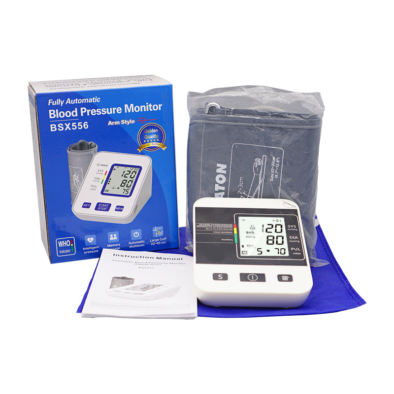 3.5in Ev Tıbbi Kan Basıncı Monitörleri Üst Kol Bp Monitörü 0 ila 290mmHg
