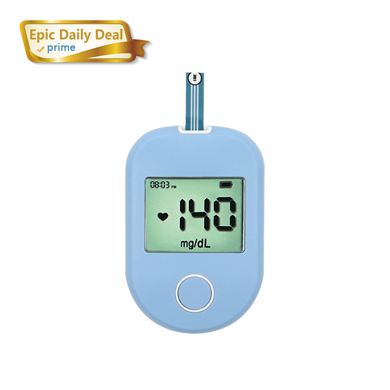 1 ila 33.3mmol/ L Ev Glikoz Monitörleri Taşınabilir Kodsuz Kan Şekeri Ölçer
