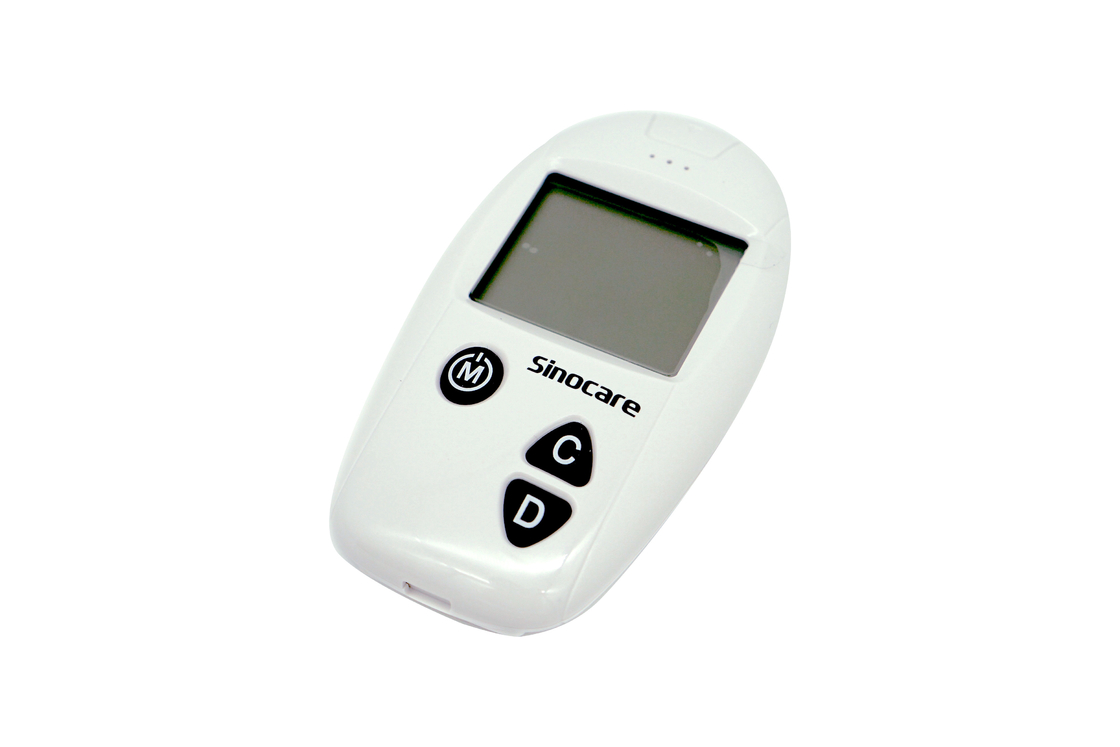 Günlük Kontroller Ev Hastane LCD Dijital Ekran 8 Saniye Hızlı Test ile Kan Şekeri Ölçer